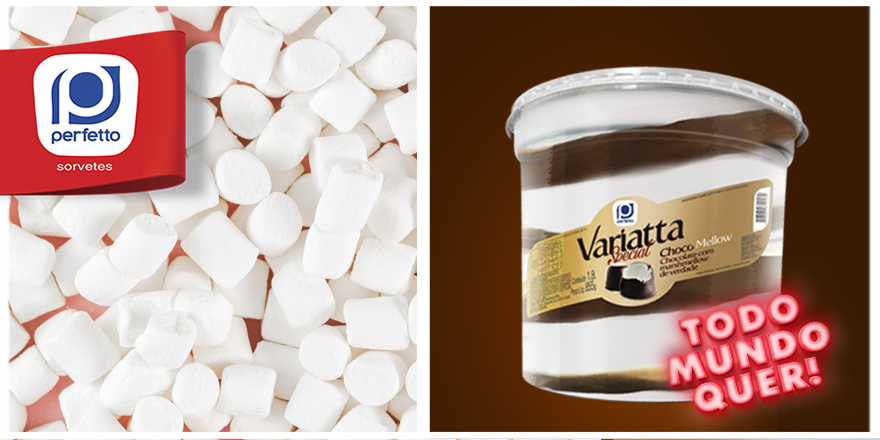 sorveteperfetto's tweet photo. Início de um sonho/ Deu tudo certo! 

Parece um sonho, mas é uma deliciosa realidade! Variatta Special ChocoMellow tem crispy´s de marshmallow de verdade, harmonizados com um incrível sorvete de chocolate escuro. 

Experimente! Todo Mundo Quer!

#TodoMundoQuer https://t.co/J9bAHcHEeX