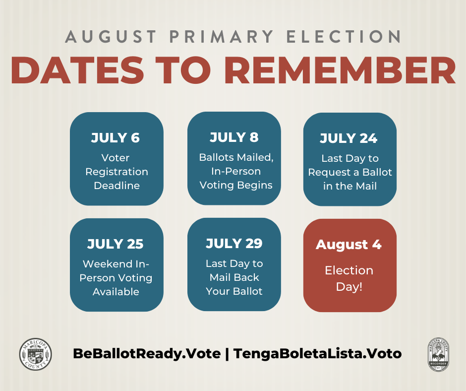 mcschoolsup's tweet photo. If you are planning to vote by mail in the August primary election the last day you can request a mail-in ballot is July 24th!  You can request by visiting https://t.co/Sfn7JMi26K #2020election https://t.co/0rNaTKtkU0