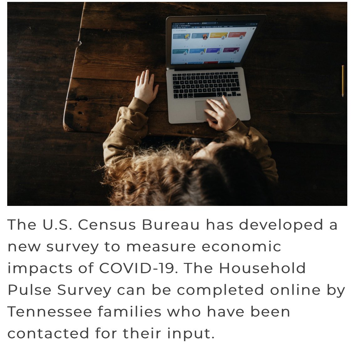 UTExt_Marshall's tweet photo. The Household Pulse Survey is legitimate. Some households may be contacted by the US Census Bureau. Responses could lead to increased funding for heavily COVID-19 impacted areas.
https://t.co/Jp9OsXOSpk https://t.co/kH95sPbvcD