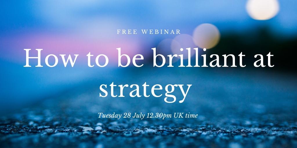 LucyInnovation's tweet photo. Build your confidence and skills for strategic thinking. Join us for a free webinar sharing practical tips on strategy on 28 July - 12.30pm UK time. More info and sign up here. https://t.co/wivtyofSYp #strategy #webinar #luciditynetwork https://t.co/MJNm8iR3Fq