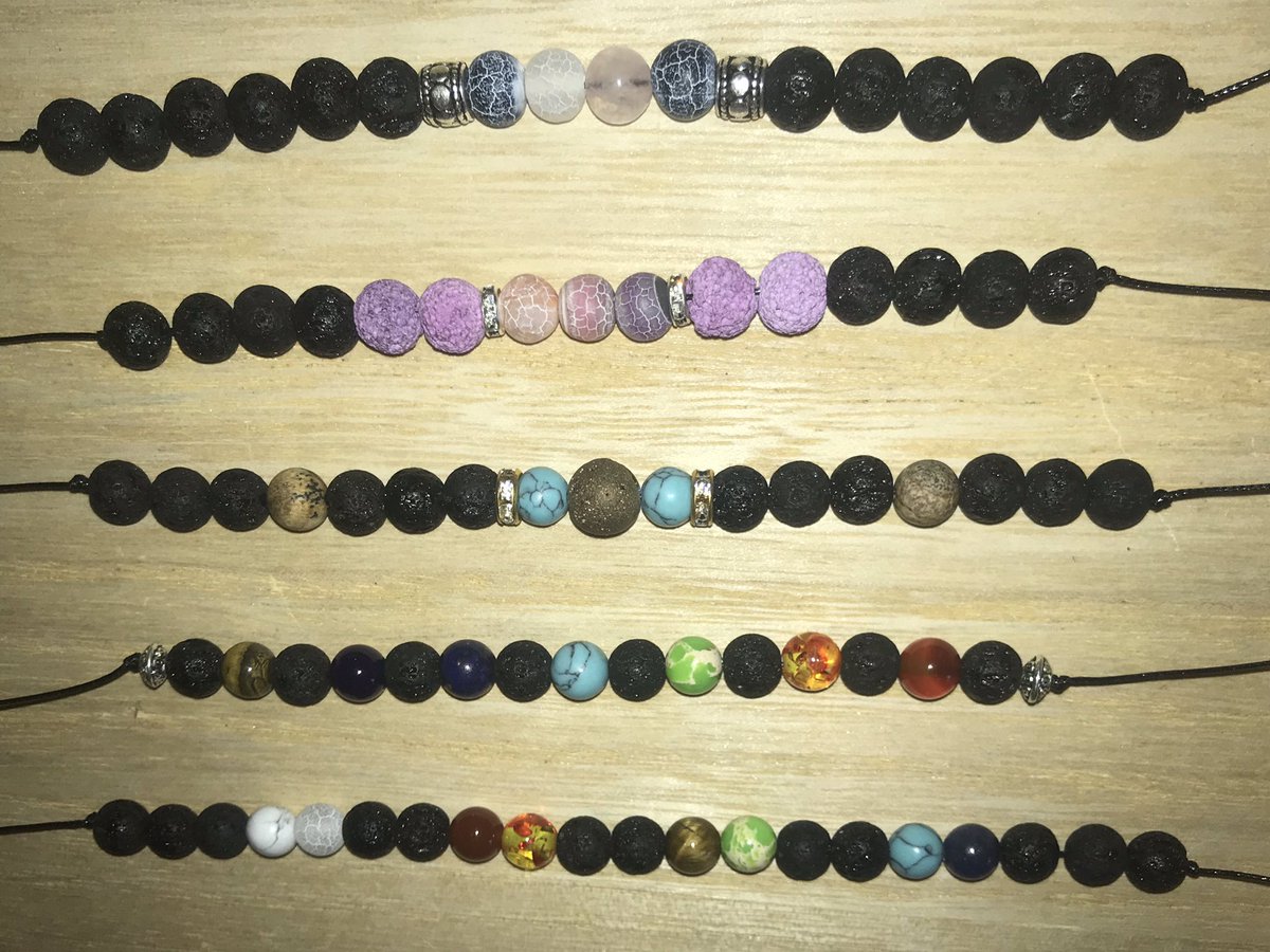 LavaReds's tweet photo. Check out these bracelets! Each of these are already made &amp; available! ✨
#lavarockbracelet #lavarockjewelry #available #custommade #handmadejewelry #holistichealth #holisticjewelry #diffusingjewelry #diffusingbracelet #handmadejewelry #supportsmallbusiness #redslavarocks https://t.co/e2zAoEFPoX
