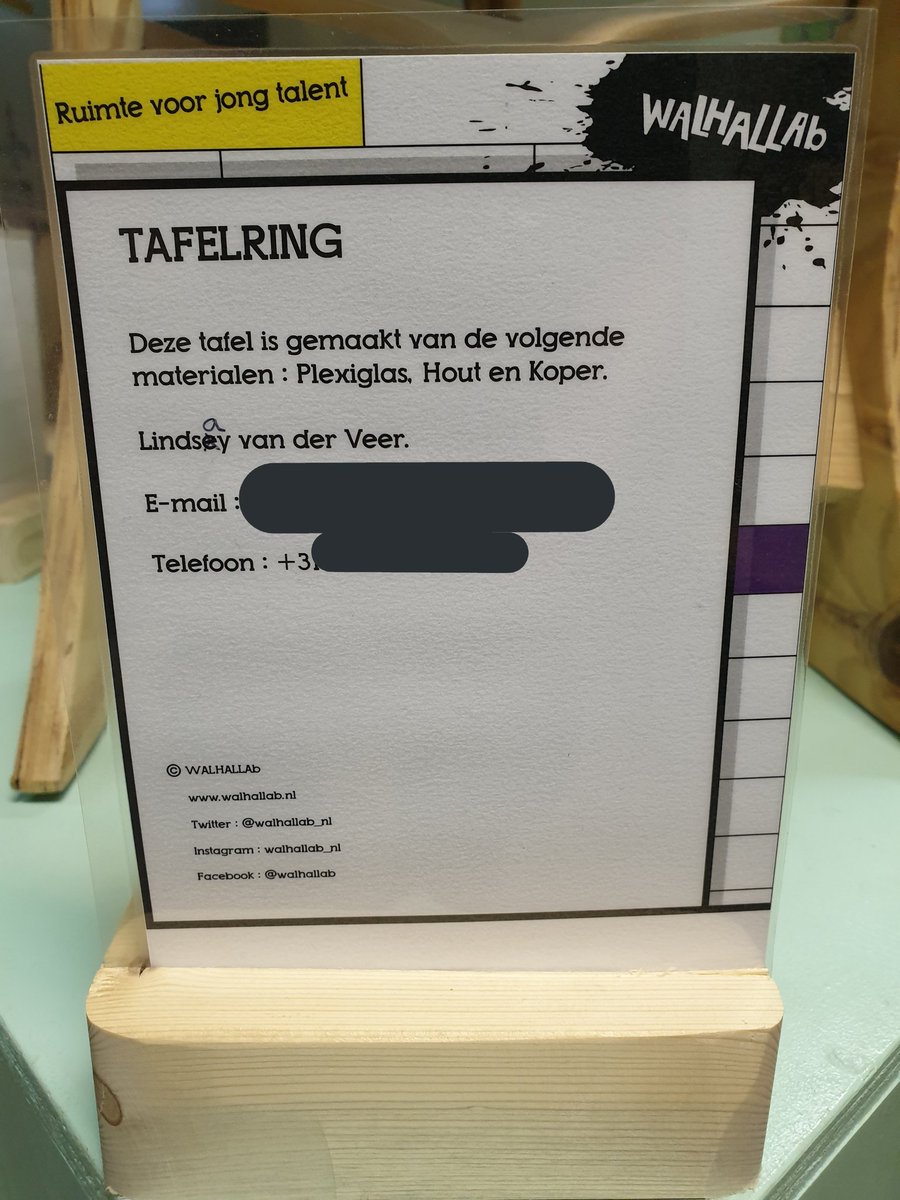 Dit is Lindsay, 16. Al 3 jaar leerling <a href="/WALHALLAb_NL/">WALHALLAb</a> . Ze ontwikkelde zich tot een gedreven en uniek meubelmaker waar zelfs #Design-studenten <a href="/UTwente/">University of Twente (inactive)</a> van onder de indruk zijn. Ook geeft ze les asn kids en.. ze kan geen houtbewerkingsstage vinden!!

Kom #twitterkracht!

Rt en DM