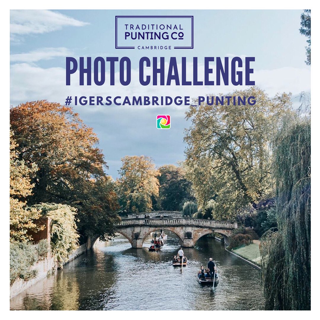 igerscambridge's tweet photo. Join our Punting Photo Challenge with @traditionalpunt 📸🏆
 #IgersCambridge_Punting 

Details on our Instagram https://t.co/XAUoskNB6C…

#Cambridgeshire #Punting #PuntingInCambridge #cambridgeuk #TraditionalPuntingCompany #Instagram  #Cambridge https://t.co/oTSTkC64sK
