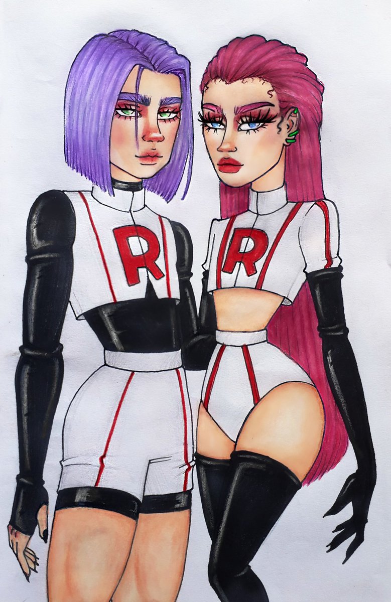 whosHector's tweet photo. @SinfulHime Is it to late for this? #TeamRocket #TeamRocketRedraw https://t.co/uvh8eU31sU