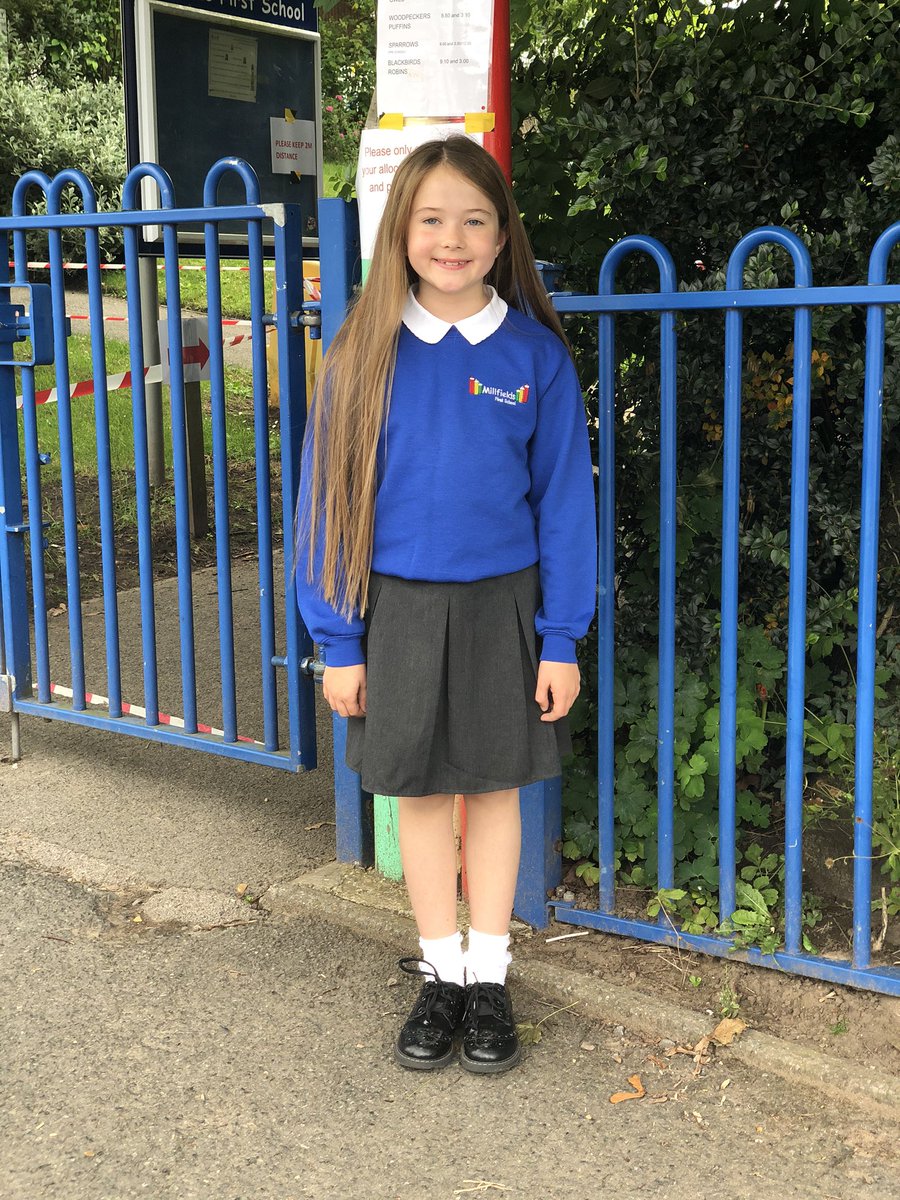 Ms_S_Howard's tweet photo. Today Pheebs said goodbye to her first school. Not how we imagined it would be at the start of her journey. Now for for her big bro to have his farewell tomorrow and Friday. @stjohnsmiddle #emotionalweek #schoolleavers #lockdownleavers2020 #losingonehowardgaininganother https://t.co/2UNA4BrJPZ