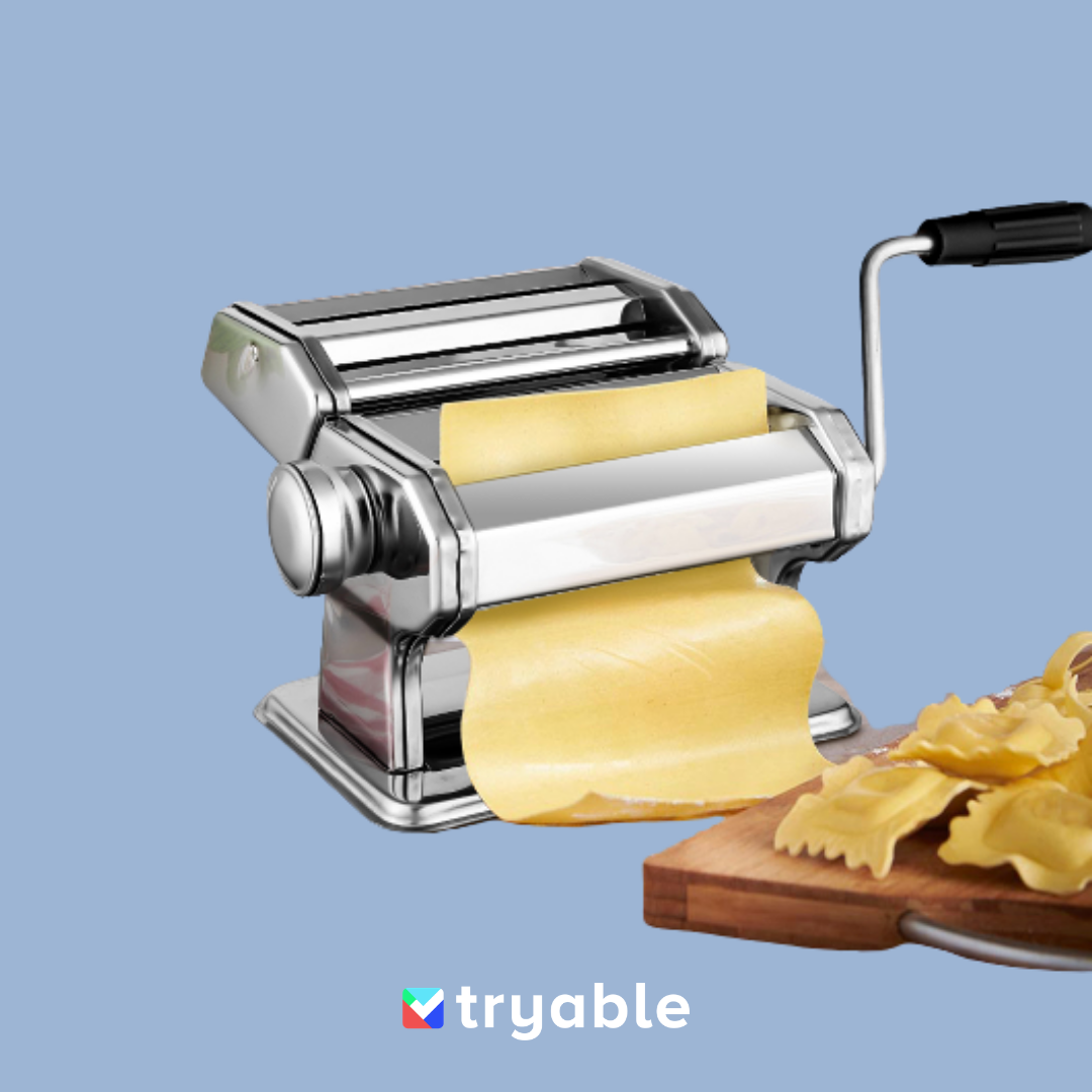jointryable's tweet photo. Pasta lover? You're going to love this!ย ๐ Ready to add that something extra to your home-made pasta dishes? Well, then this is the product testing campaign for you! Apply to Try this super sleek pasta maker, now available on https://t.co/MyCCqY7xCw #jointryable #Freebie https://t.co/FcK4ON8J91