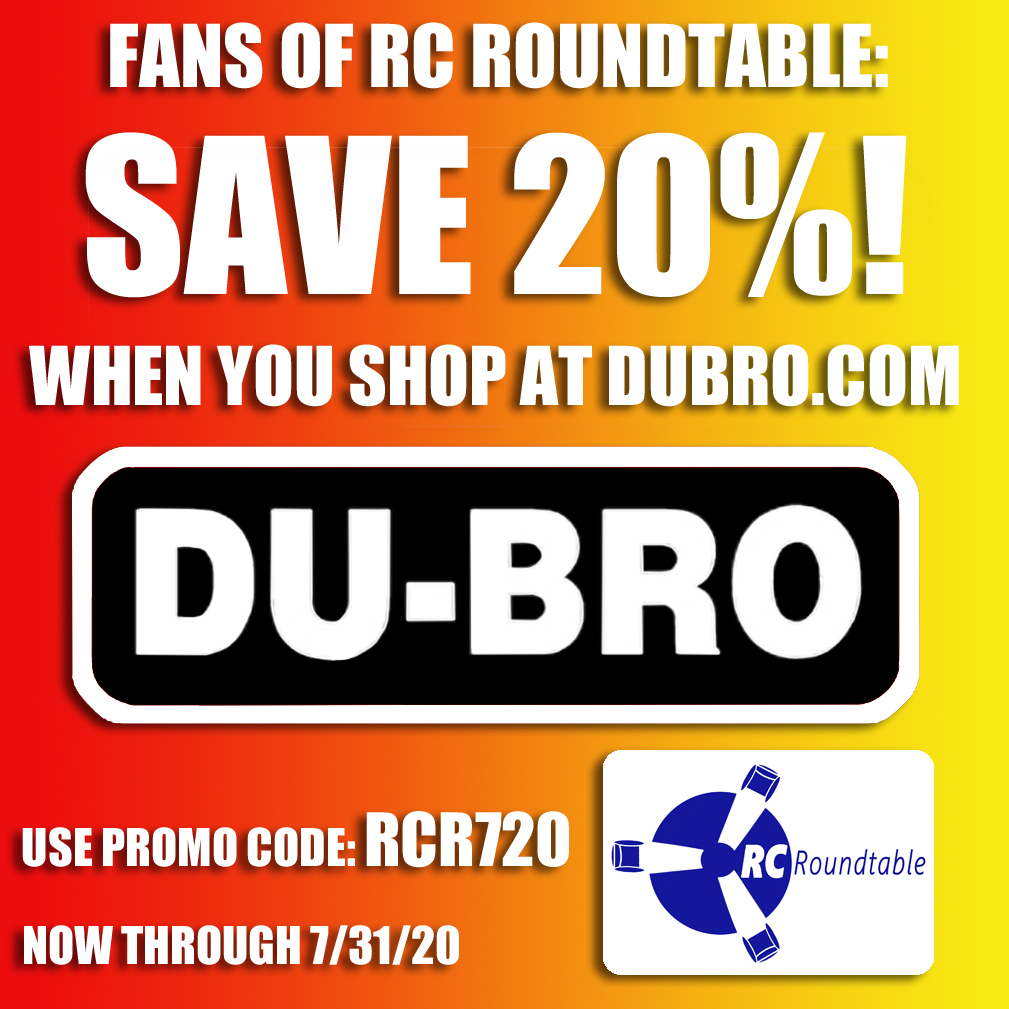 Rc Roundtable On Twitter Dubrorc Is Offering A 20 Discount For Fans Of Rc Roundtable Use Promo Code Rcr720 During Checkout At Https Tco Qpv4lcoizw