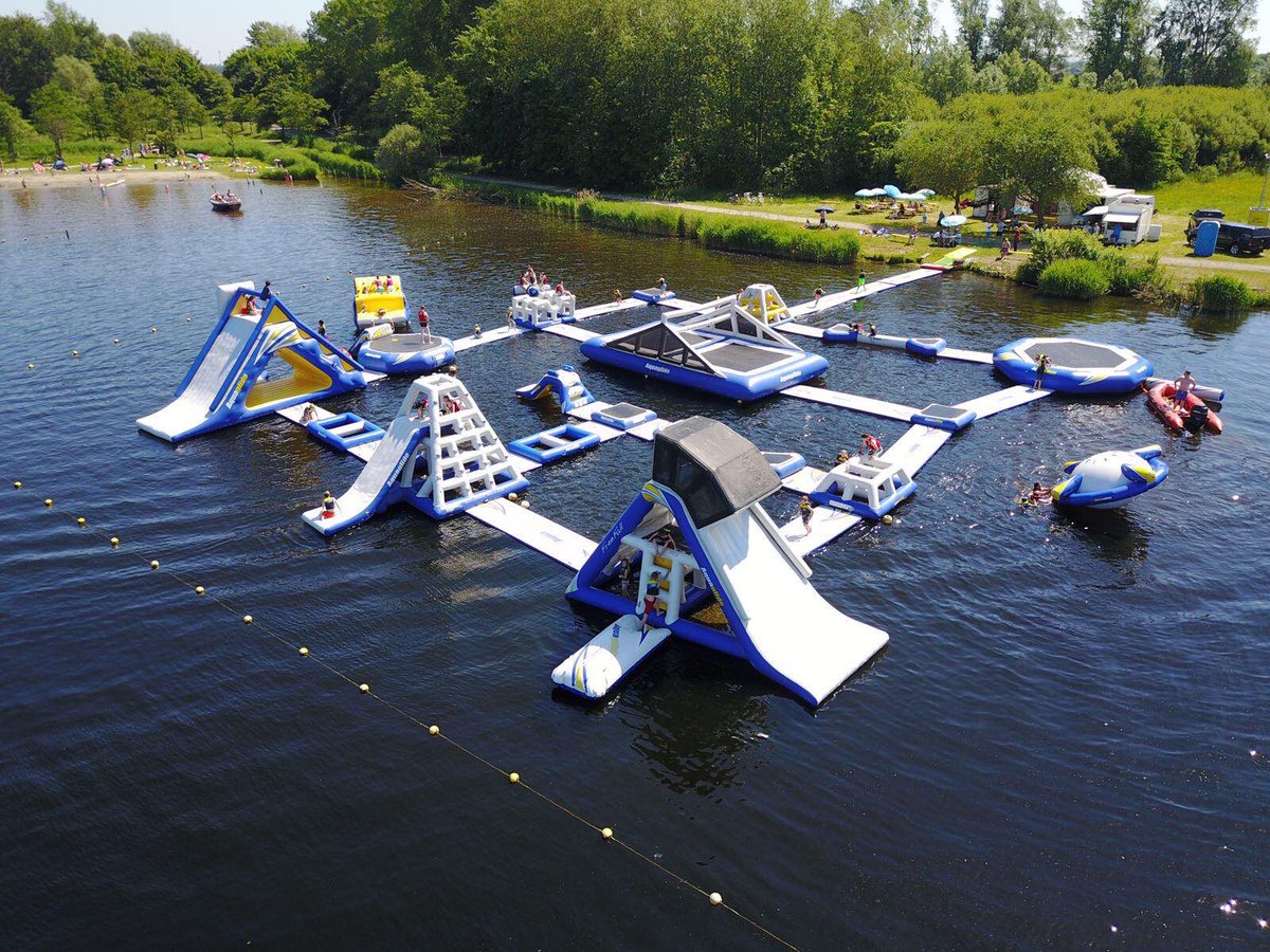 Fantastische dag met groep 8 gehad als afscheid van KC Trampoline in het Aquapark Vlietlanden!