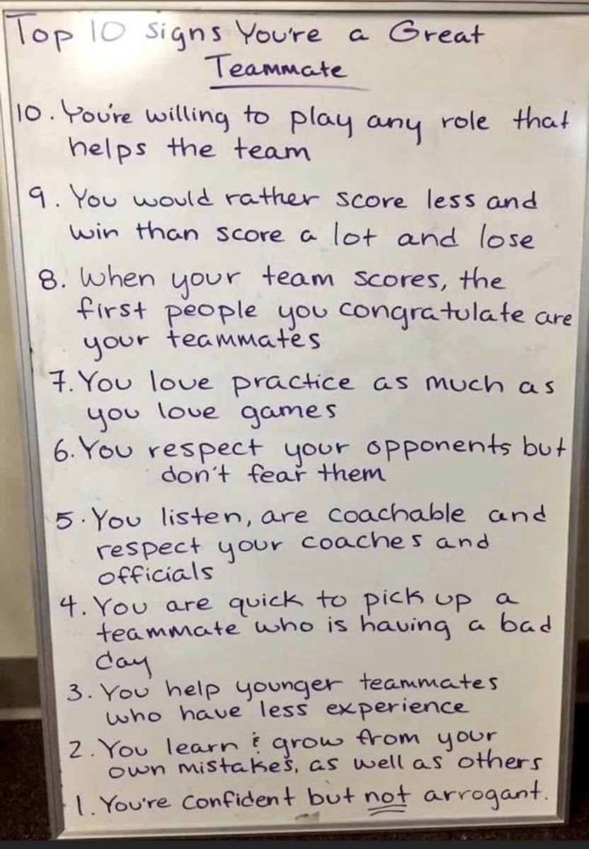 From sports to workplace