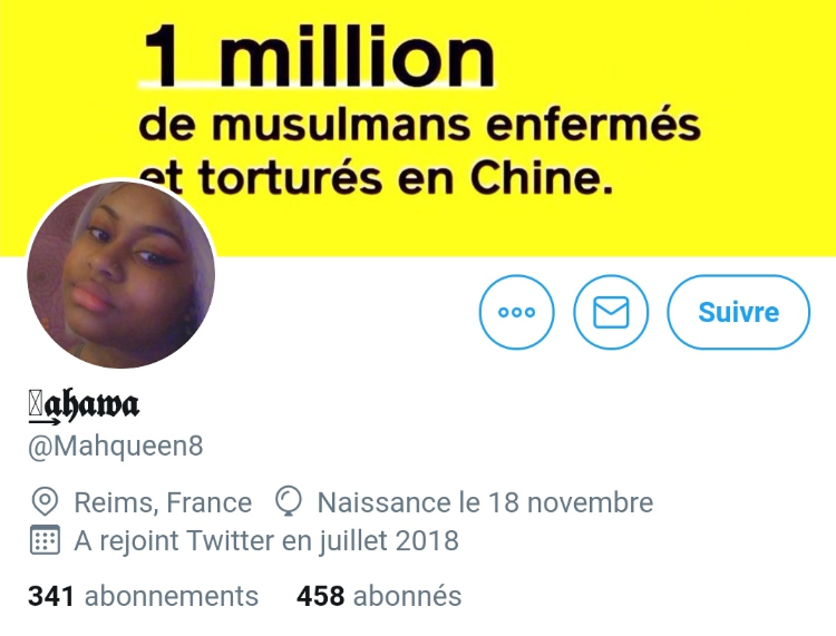 Cette fois-ci il poste le screen d’un tweet d’une militante  #BlackLivesMatter   qui déclare se désolidariser de la fête nationale en raison de son insatisfaction de la réaction du chef d'état concernant le mouvement. Il commente en disant que les habitants de Reims font sécession