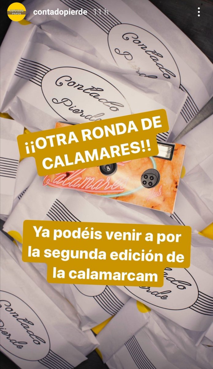 LaMalditaFoto's tweet photo. En #ContadoPierde, que es un proyecto muy, muy molón, están en plena Calamar Cam. ¿Que qué es eso? Visita su instagram y lo averiguarás. Ahí puedes ver sus horarios y dónde andan exactamente.
Es visita obligada para todo amante de la fotografía. 🤘📸🤘
https://t.co/AQ4CIwquV0 https://t.co/dULDgqobKc