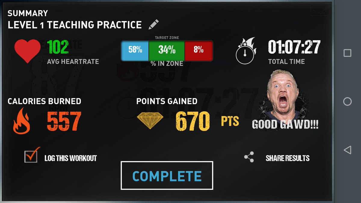 Finish_Stronger's tweet photo. Thanks for the encouragement #DDPYFamily. Taught my first proper @ddpyoga class tonight (distanced). Absolutely buzzing. Was it perfect. No. But we had a great workout, dropped a lot of sweat, and had a lot of fun. Can't wait for next week 😀. #ddpyworks @RealDDP https://t.co/NxDroIvtpQ