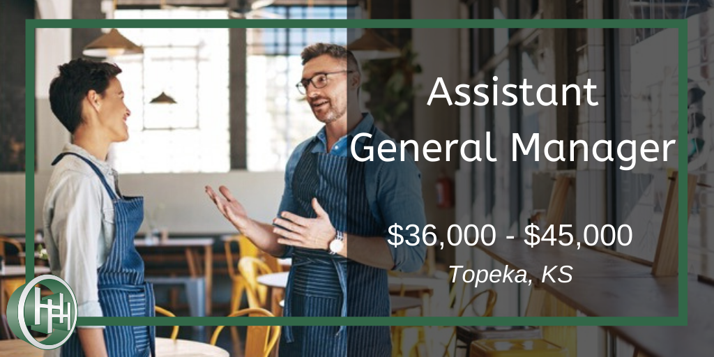 Horizon_Hosp's tweet photo. - New Search Alert - 
An established restaurant franchise group is #hiring Assistant General Managers in the Topeka, KS area! Interested? Learn more and apply directly here:  https://t.co/HJjP6aVM4E

#restaurants #jobseeker #topekajobs https://t.co/VpltVvQTTA