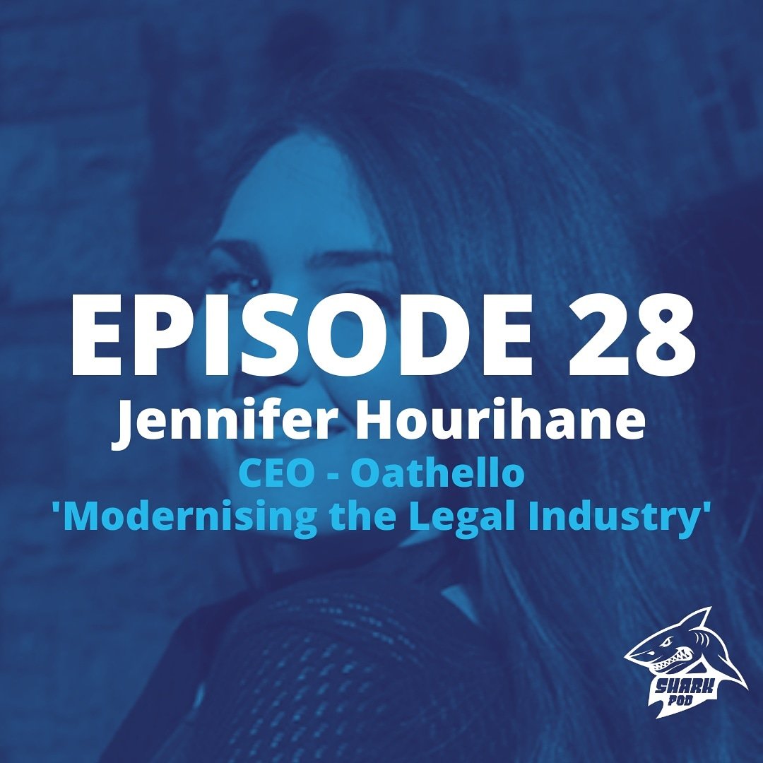 Boom Shark Nation! 🦈 EP 28 'Modernising the Legal Industry' with <a href="/Jenhourihane/">Jennifer Hourihane</a> CEO of <a href="/oathello_law/">Oathello</a> is live!

Spotify open.spotify.com/show/5FocuDz9h…
iTunes podcasts.apple.com/podcast/id1494…
Android castbox.fm/va/2567078 
YouTube youtu.be/fARUEoafy04
shark.ie

#sharkpod