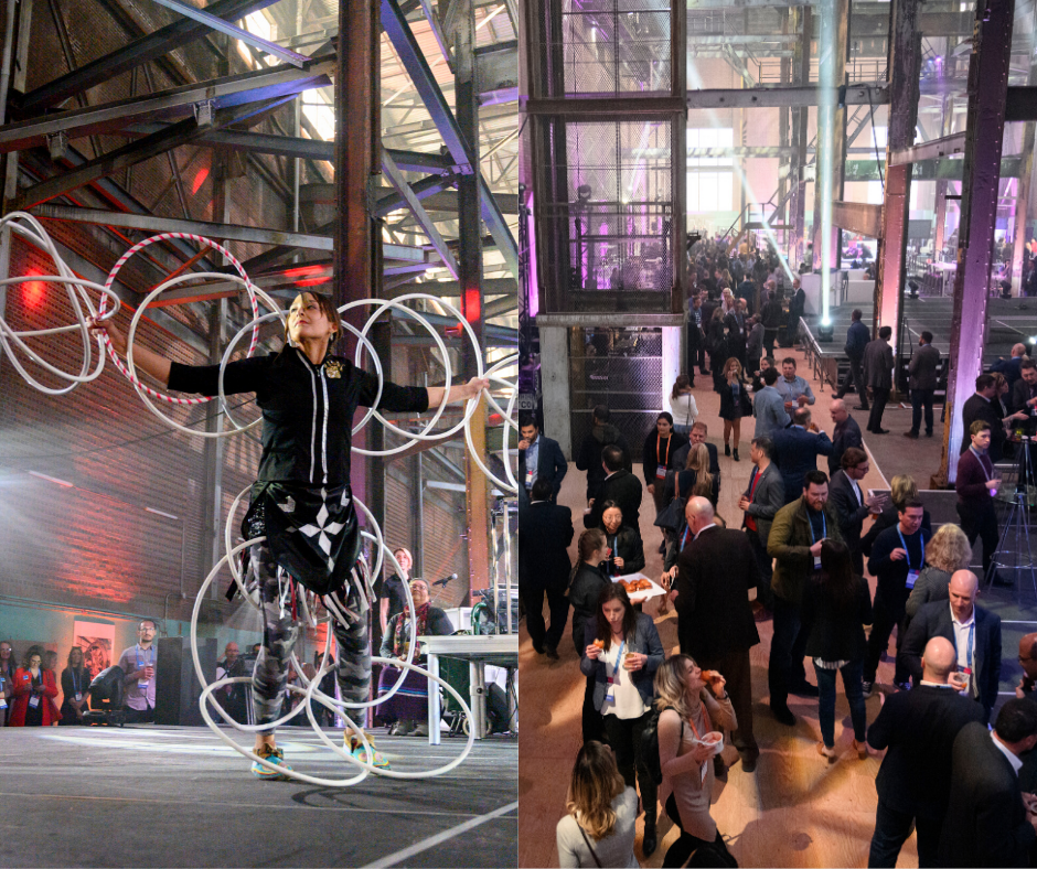 SingularityUCan's tweet photo. We are thrilled to be recognized alongside our GREAT partners, @EPCOR &amp; @emc2events, for Outstanding Logistical Achievement &amp; Best Technical Support by the @cdnspecialevent! Rallying together to repurpose the Rossdale power plant is a testament to what we strive for!! #Innovation https://t.co/vTTDq8jgD0