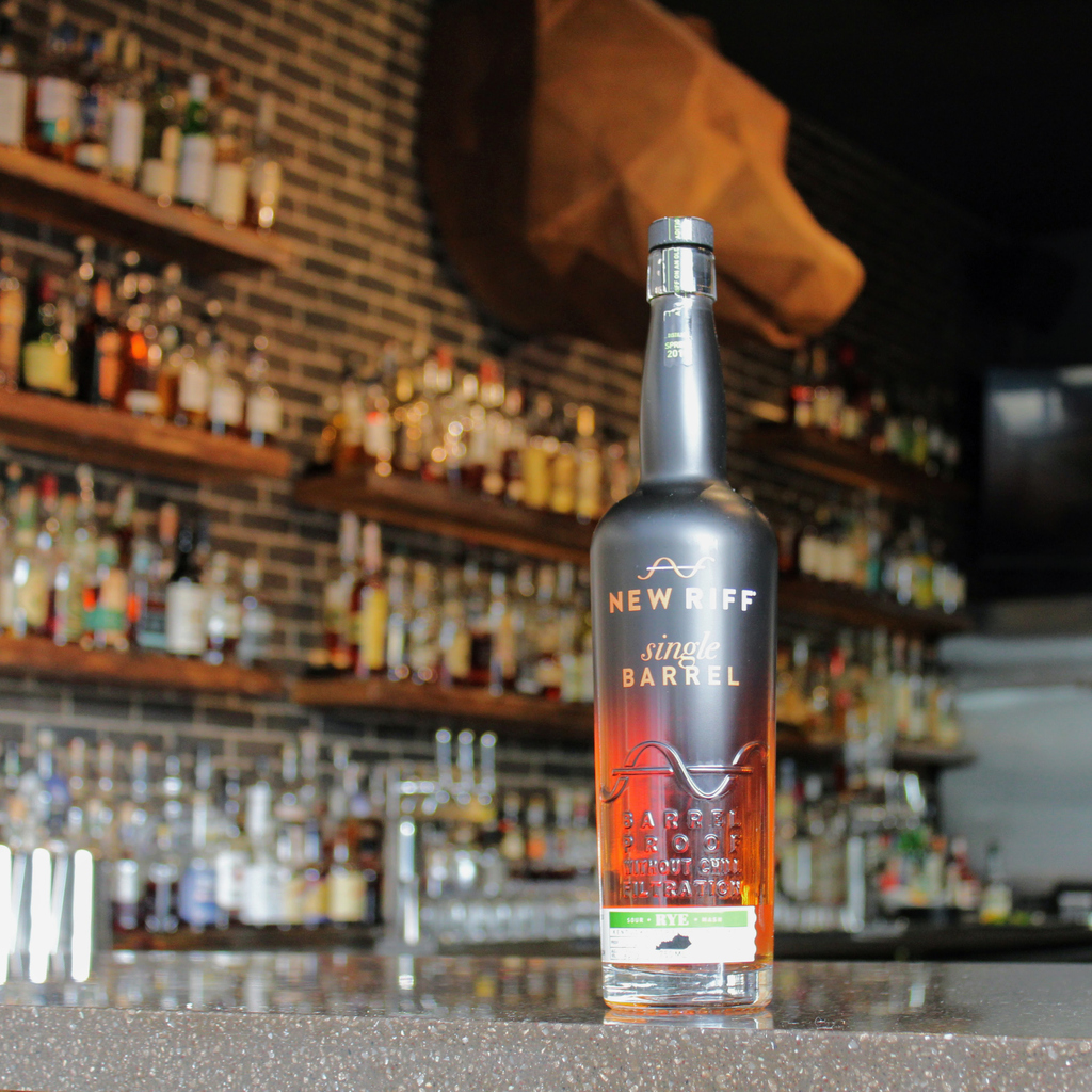 Big, bold, and spicy from start to finish 🥃  It's #WhiskeyWednesday New Riff Single Barrel Rye - 1 oz pours for $5 #rye #ryewhiskey