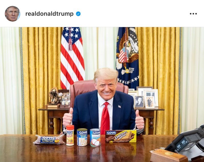 THIS IS SO WEIRD. LIKE THINK OF YOUR WEIRDEST RELATIVE—THEY HAVENT EVEN POSTED ANYTHING THIS WEIRD. AND THIS IS THE {whispers) president