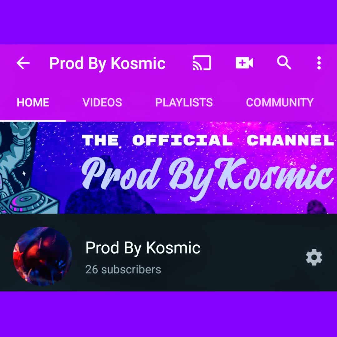 KosmicDeep's tweet photo. If you haven't already, check out my YouTube channel. The full version of all of my beats are up there. New beats and secret projects coming soon Link in Bio. Anyone who subs let me know and I'll sub back 💜🌌💜. https://t.co/d3pGJ5R9Z9