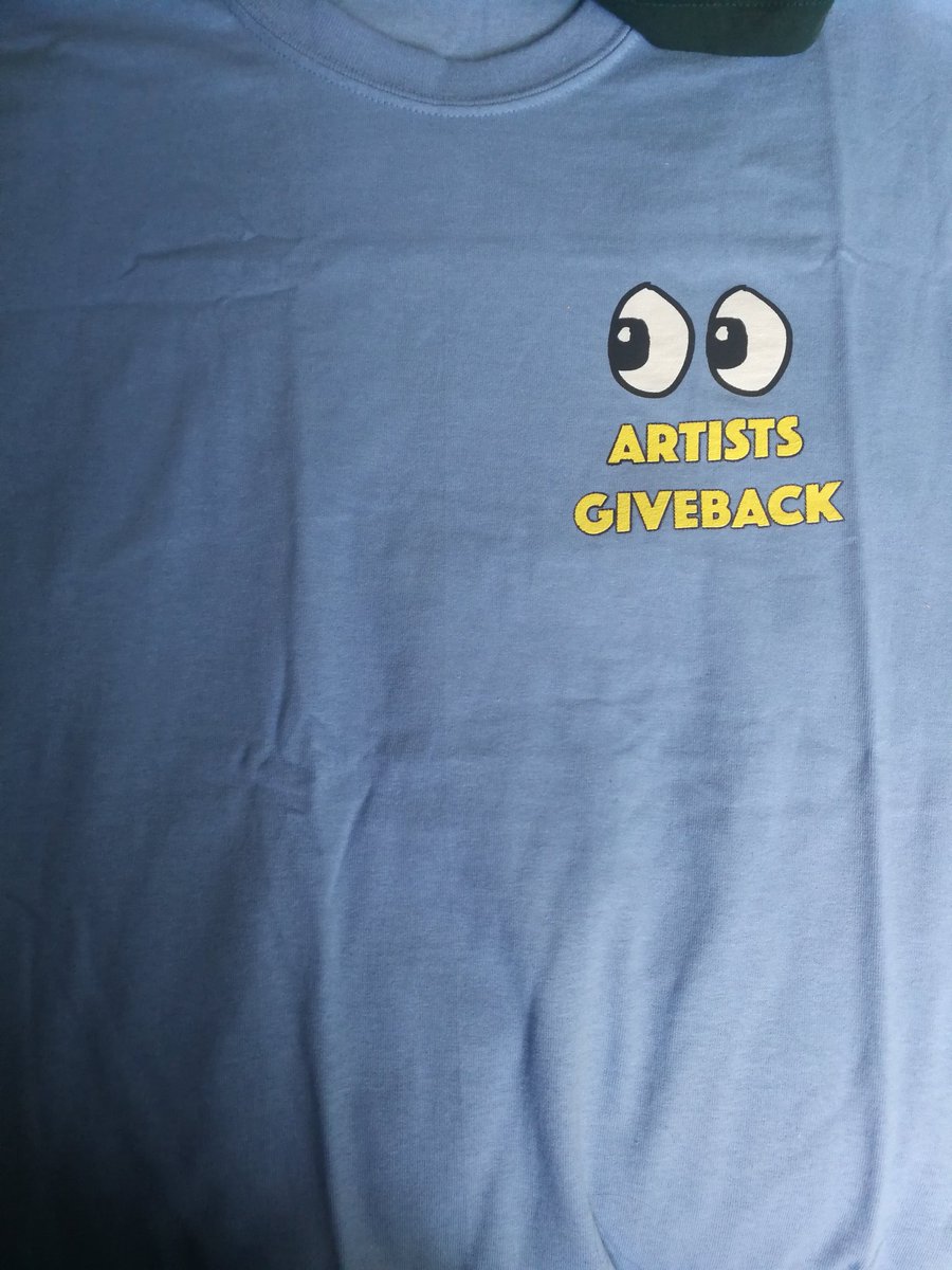 RainyDazeArt's tweet photo. Bonus #aristsgiveback shirt from @IzLaMarr https://t.co/FdumvUuYKO