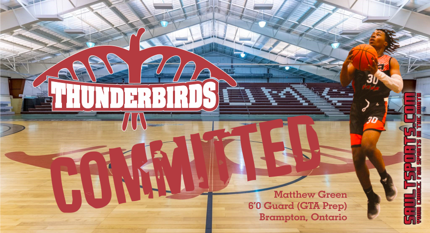Saultsportscom's tweet photo. Brampton, Ontario's Matthew Green Commits to OUA Algoma Men's Basketball Program @algomautbirds @AlgomaUHoops_ @OUAsport @USPORTSca @AUWomensbball #AlgomaThunderbirds #GTAPrep #MatthewGreen #OUA @mattmoney_green https://t.co/pqyHOOJXha https://t.co/fxzOPlWYxk