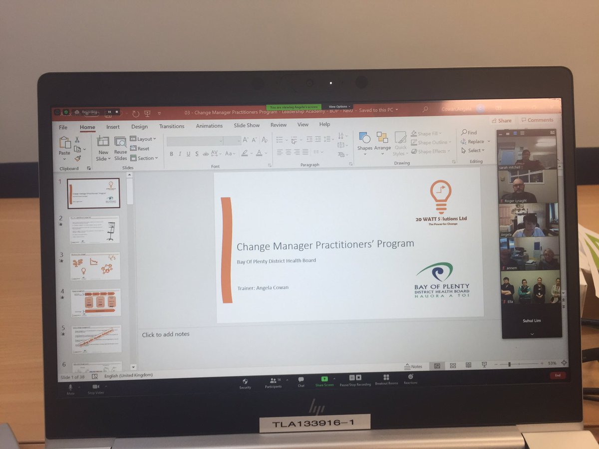 The Midland DAHs supporting our Allied Health clinicians in change management