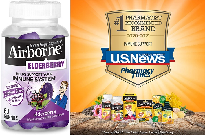 AlizeeNation's tweet photo. All NEW from Airborne comes Airborne Elderberry Gummies (with Vitamins C, D, E &amp; Zinc) #elderberry #Airborne | https://t.co/2okSnM9n3h https://t.co/LypuDXa5yd
