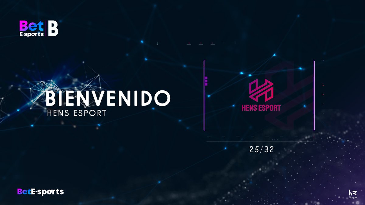 Betesports_'s tweet photo. 📍Presentación | América 🌎

 - Desde Ecuador 🇪🇨, llega uno de los equipos que estará en busca del campeonato en esta 1era edición de la #BetB, ¿serán capaces de superar a todos sus rivales? Ellos son: @HensEsport_Ec 🔥

- ¡Éxitos en todo su andar! ☄ https://t.co/3w17kfU3yQ