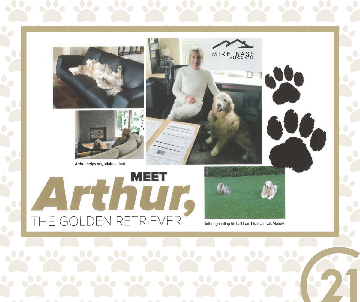 21Beutler's tweet photo. Have you seen the latest issue of Spokane Real Producers® magazine? Our agents ❤️ their fur babies! Our very own, Mike Bass, was featured with his Golden Retriever, Arthur. Thank you, June, and your amazing team! https://t.co/MvsH15MymU
