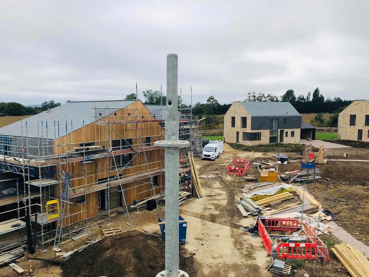The passive houses are coming on nicely ⚒💡 #electricalservices #electrics #electricians #security #electricalinstallations #commercialelectricians #installations #smallbusiness #sussexbusiness