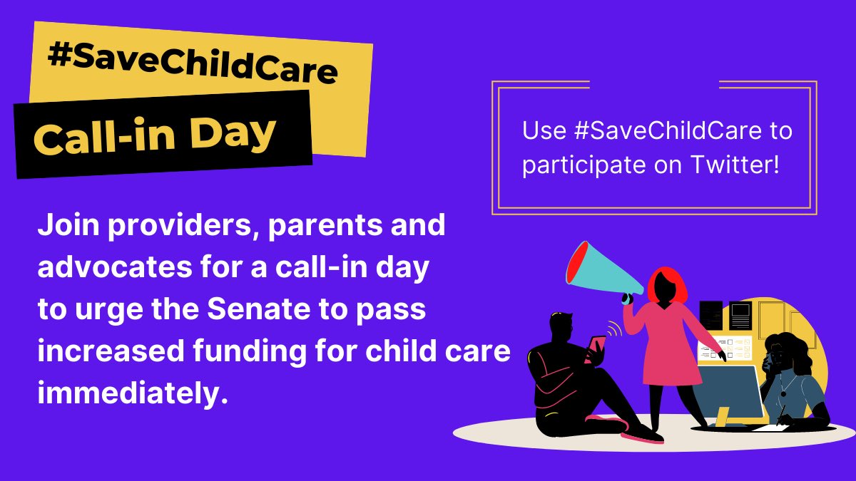 llhogan7's tweet photo. All hands on deck! #SaveChildCare Thursday, July 16 @NAEYC @CAPEarlyEd @ChildCareRelief @firstfiveyears @nwlc https://t.co/VcePUYcLL2