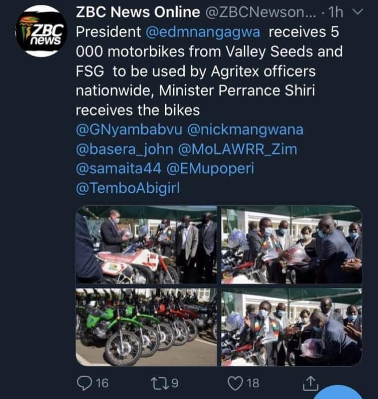 CliffordHlatyw1's tweet photo. Which is which manje apa. The Herald and Zbc news. #NoToLiars ⁦@MakomboreroH⁩ ⁦@ZBCNewsonline⁩ ⁦@elias_mambo⁩ ⁦@HeraldZimbabwe⁩ ⁦@PedzisaiRuhanya⁩ ⁦@daddyhope⁩ ⁦@Wamagaisa⁩ ⁦@advocatemahere⁩ ⁦@Cde_Ostallos⁩ https://t.co/2SmCrgyJcU