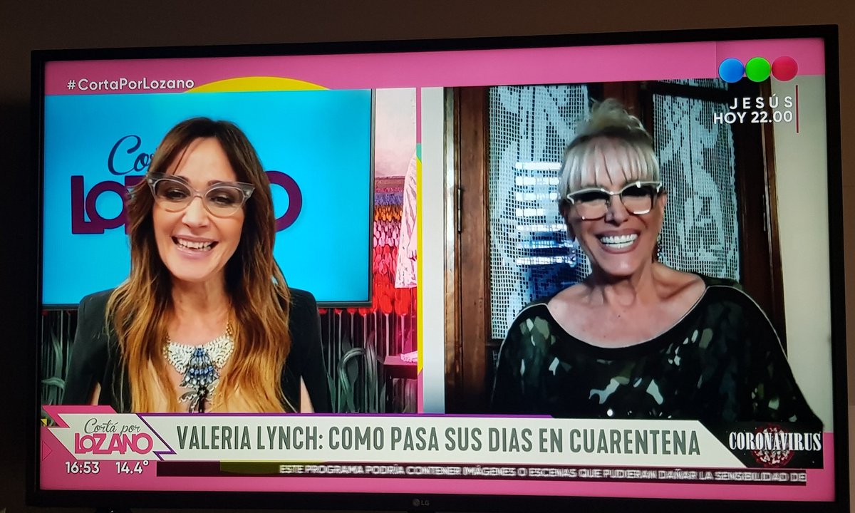 IncondicionalVL's tweet photo. Nuestra amada @valerialynch en @cortaporlozanotv
#TeEsperoEnCasa #PrimeraFila
#1DeAgosto @tickethoy
#QueLindoVerteVal
@Mariano47207630 @pablocerrutti
#CompraTuEntradaYa 🎼IVL🌹🎸❤‼ https://t.co/tspDgIJRLp