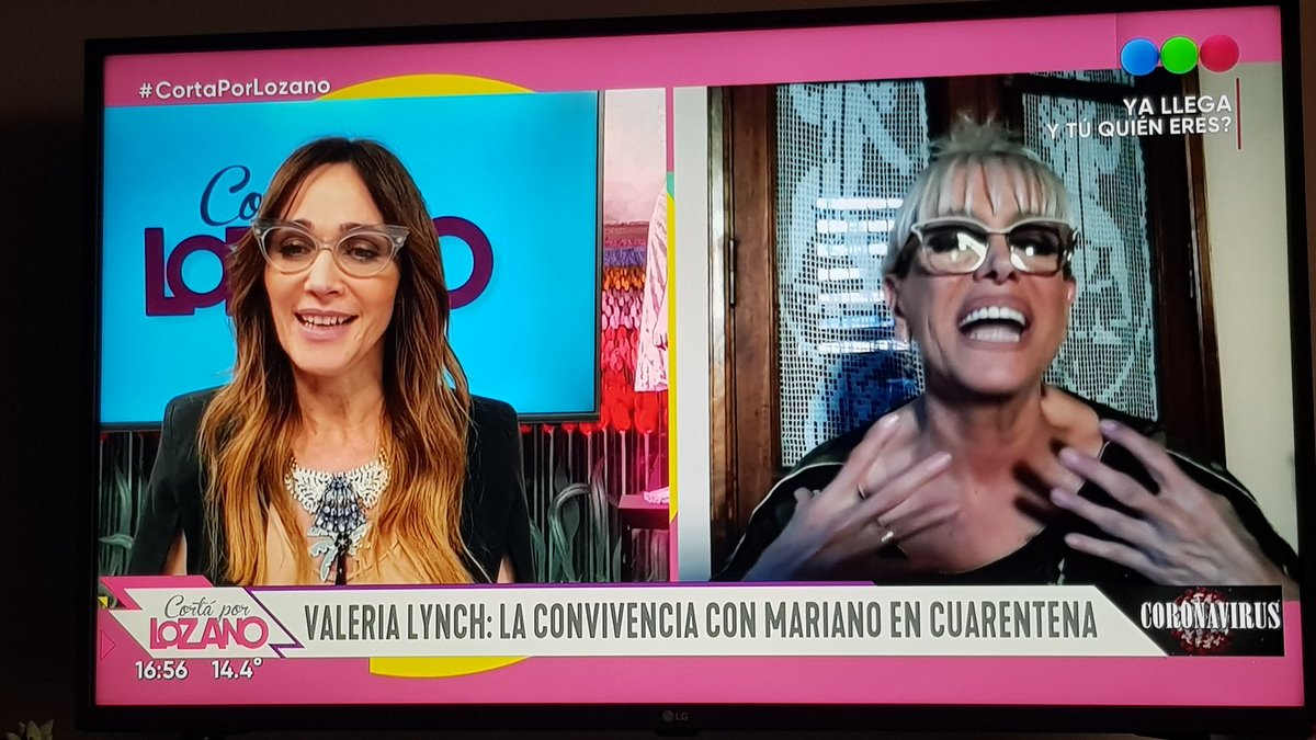 IncondicionalVL's tweet photo. Nuestra amada @valerialynch en @cortaporlozanotv
#TeEsperoEnCasa #PrimeraFila
#1DeAgosto @tickethoy
#QueLindoVerteVal
@Mariano47207630 @pablocerrutti
#CompraTuEntradaYa 🎼IVL🌹🎸❤‼ https://t.co/tspDgIJRLp