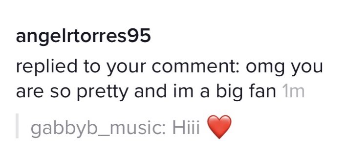 GabbyBuenoMusic's tweet photo. 800K on TikTok! ๐ฅบ I love all my GOATS โค๏ธ Kissies ๐#tribemembers https://t.co/deqfOIS8UB