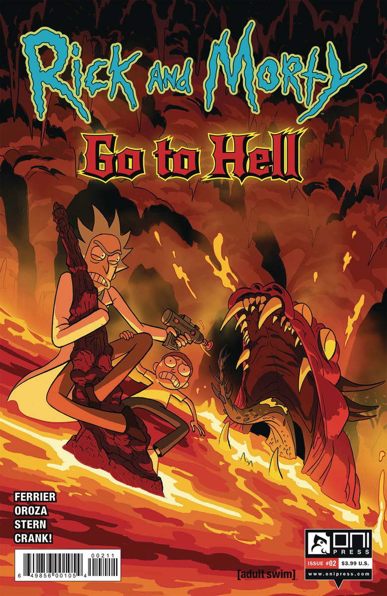 DTGJS1's tweet photo. RICK AND MORTY GO TO HELL #2 CVR A OROZA
(W) Ryan Ferrier (A/CA) Constanza Oroza https://t.co/GGT8g0wDhk