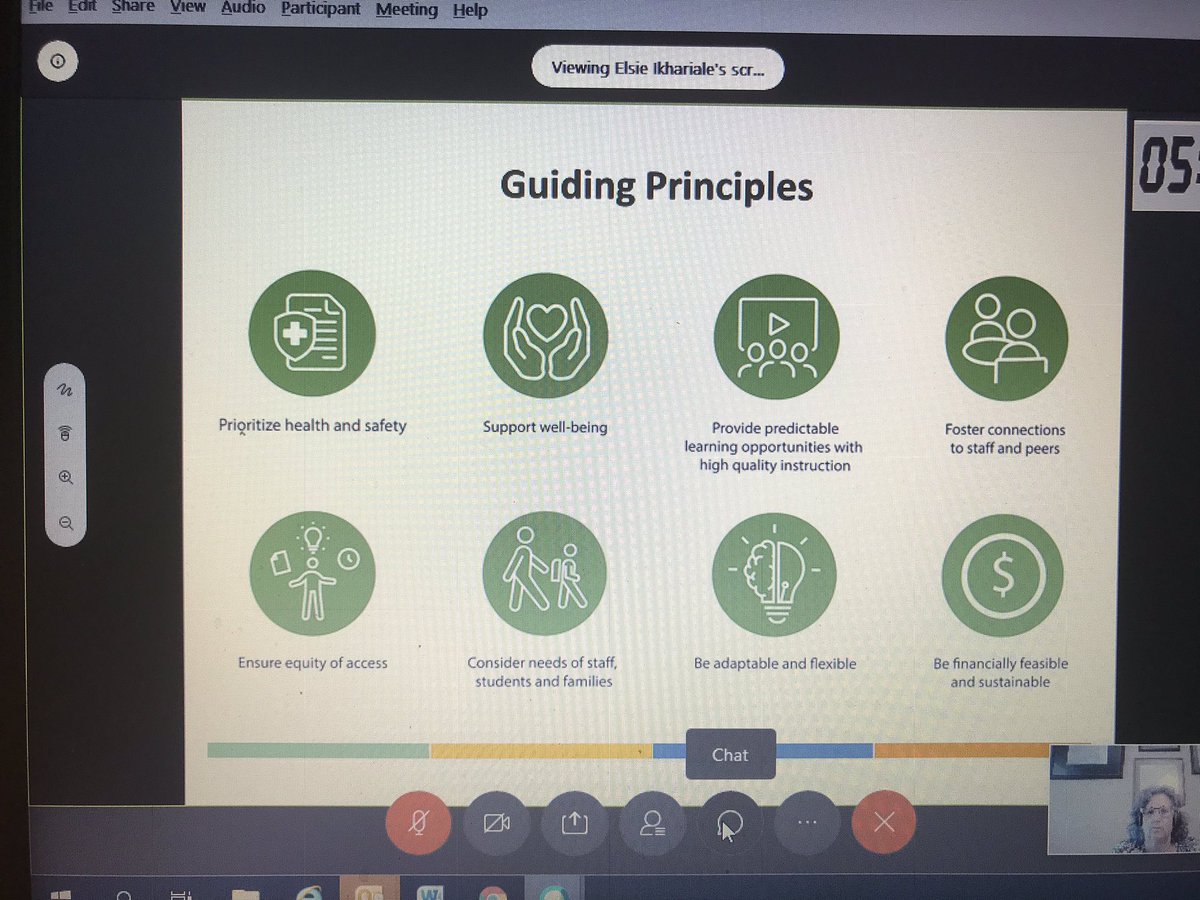 Please note  @TOPublicHealth also on the line as  @TDSB staff speak to back to school models - staff are beginning to walk through presentation - you can find it here  https://www.tdsb.on.ca/Leadership/Boardroom/Agenda-Minutes/Type/A?Folder=Agenda%2f20200715&Filename=6.2.pdf  #onted