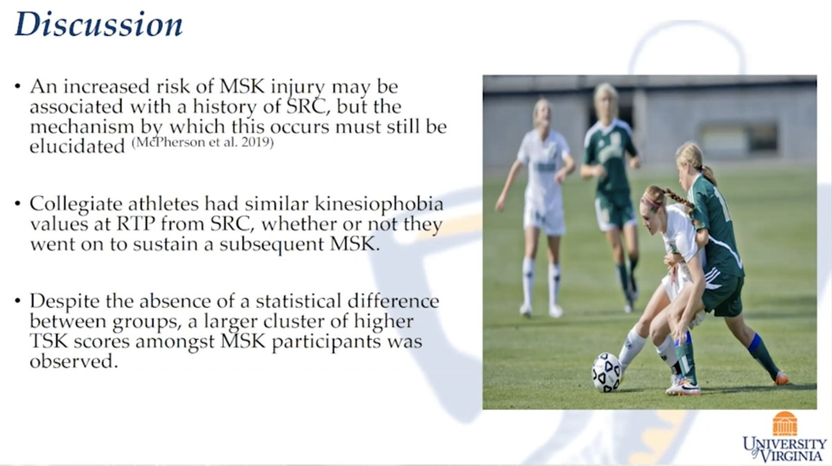 UVAEaSIL's tweet image. Excellent presentation from Xavier Thompson (@XavierT_ATC) this afternoon during #VNATA2020 in the Health Consequences Following Concussion session! @NATAFoundation