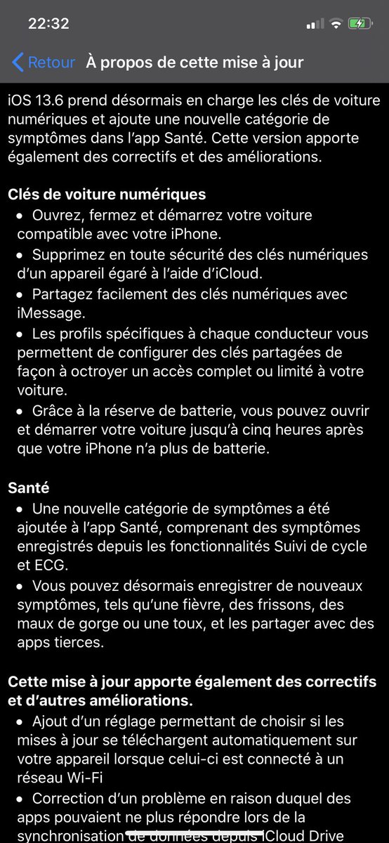 mallys_'s tweet image. #iOS136 et #watchOS6 MAJ disponible