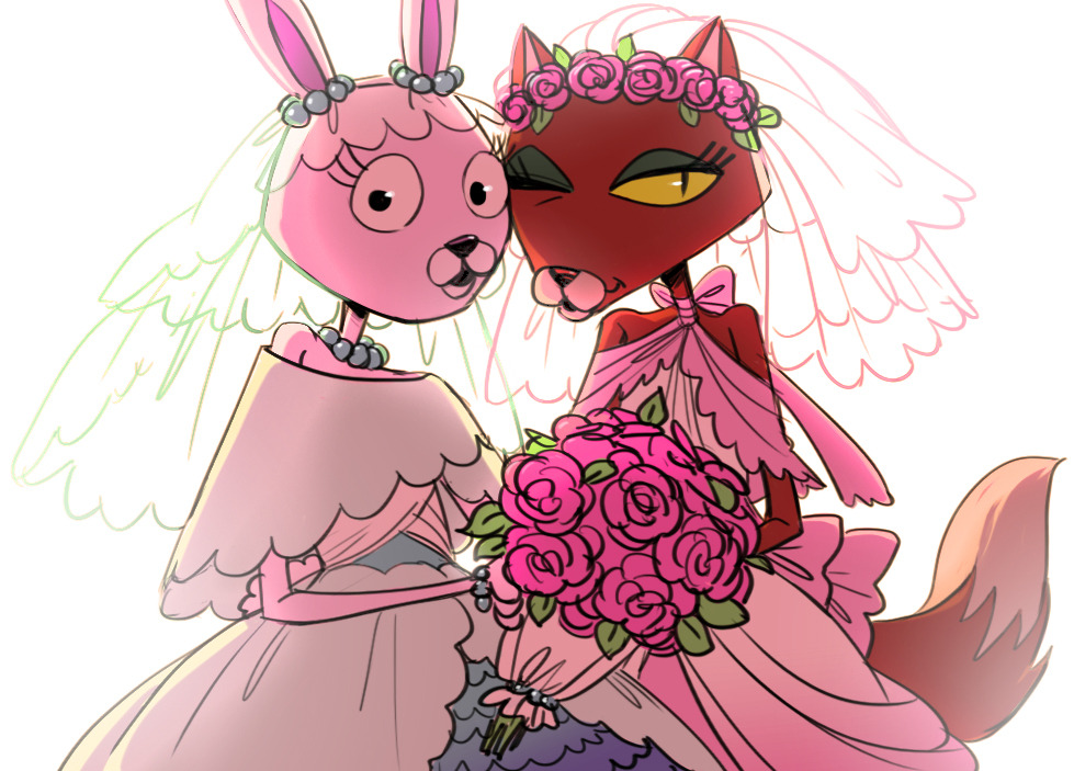 Courage The Cowardly Dog Katz And Bunny