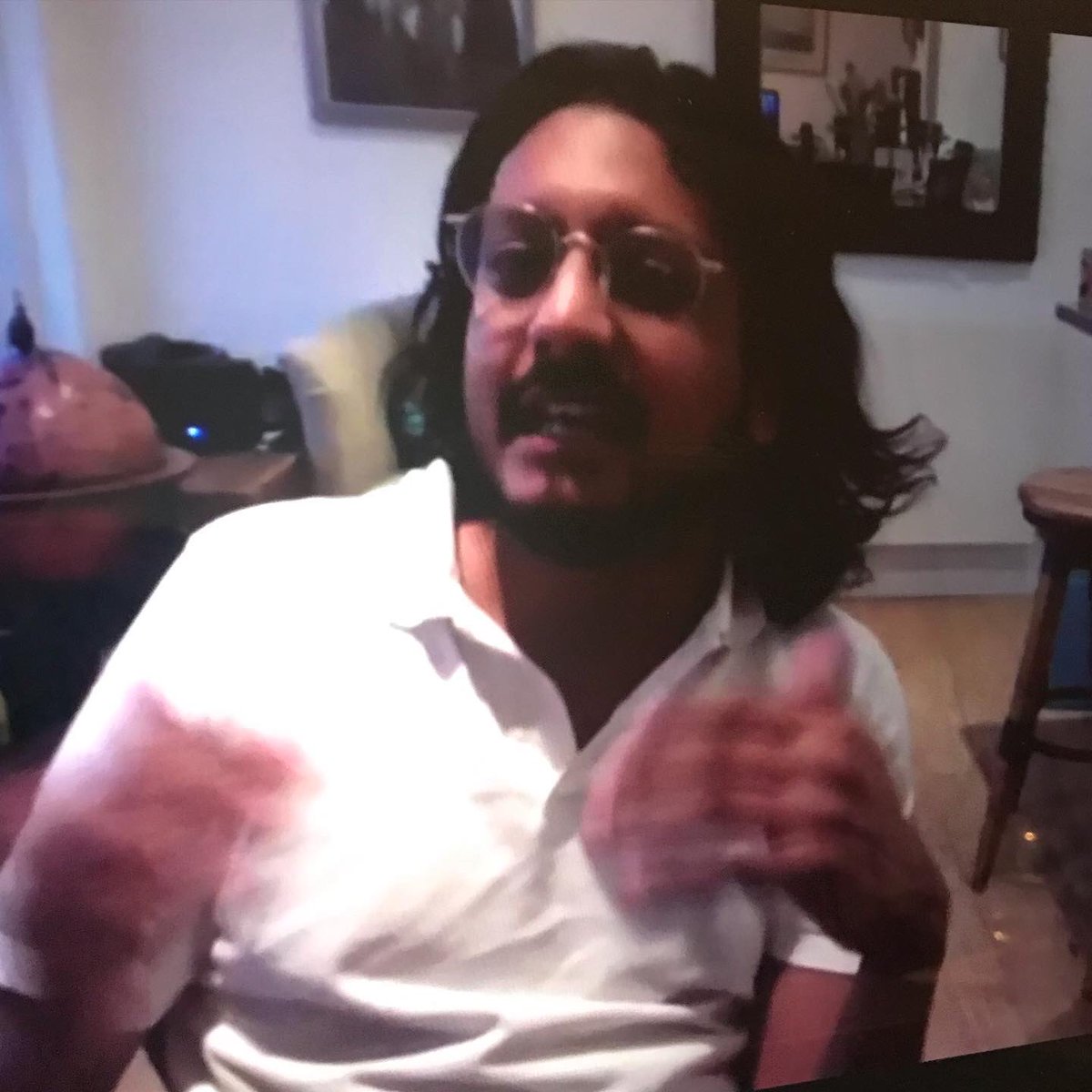 mrnickharris's tweet image. Superb mid-week stand-up live and direct to my house! 👏 @AhirShah @Isysuttie @KerryAGodliman @Halcruttenden @JamesGillComedy @alwaysbecomedy #abc #standup #live #zoom