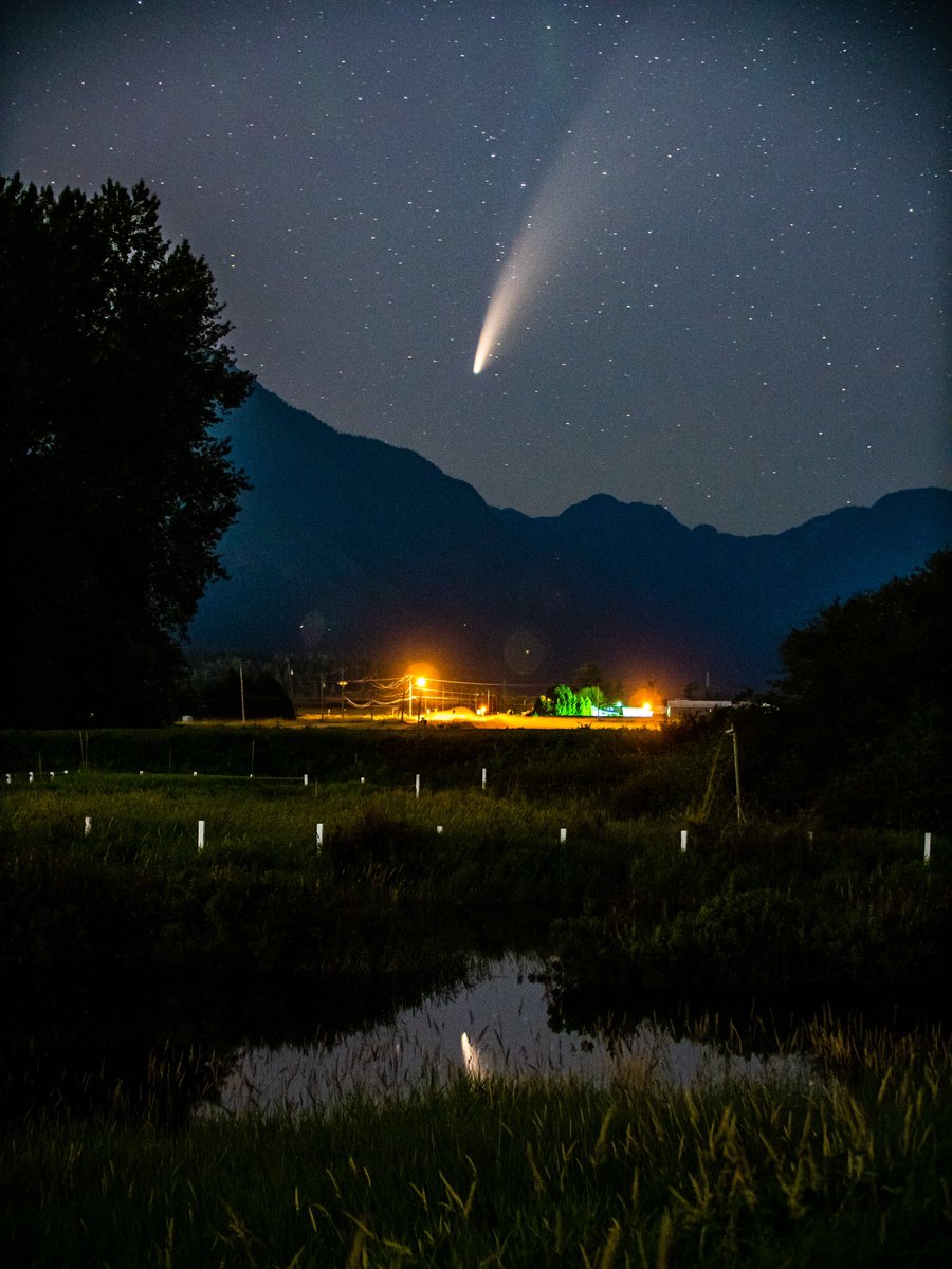 jaydesignstuff's tweet image. Capturing a visitor passing by. 

#cometNEOWISE #NightPhotography #jeep #camper #Nightsky #comet #photography