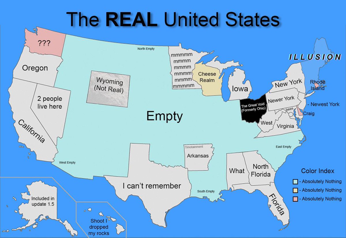 United States Map Meme - Captions Beautiful