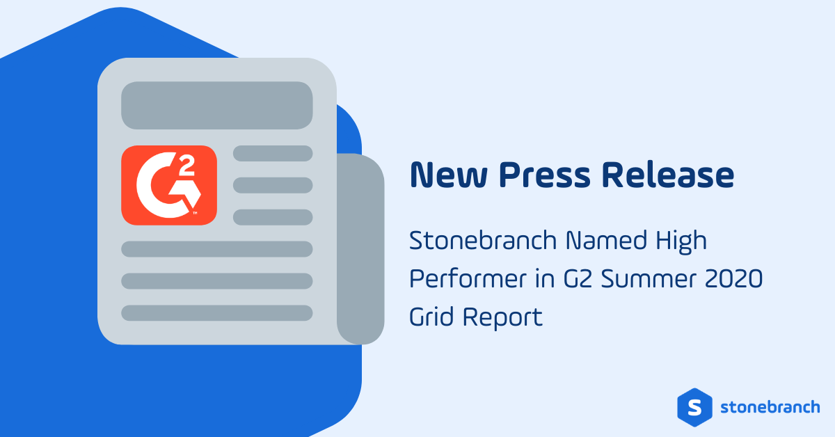 Stonebranch's tweet photo. ποΈ Big News: @G2dotcom has named Stonebranch a 'High Performer' in their latest WLA grid report, and we are absolutely thrilled. To learn more about how Stonebranch stacked up against the competition, read the full press release: https://t.co/Jcci5UPdbv
#wlareport #wlasoftware https://t.co/wy1mTuv9nE