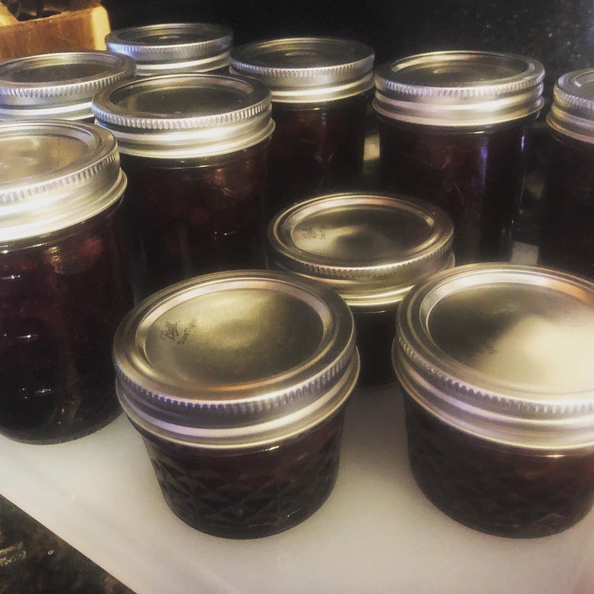 MrsAShearer's tweet photo. In today’s #cookingadventure with #blueberries I made #scones and #blueberrysyrup #cookingismyhobby https://t.co/aouKhqNOCe