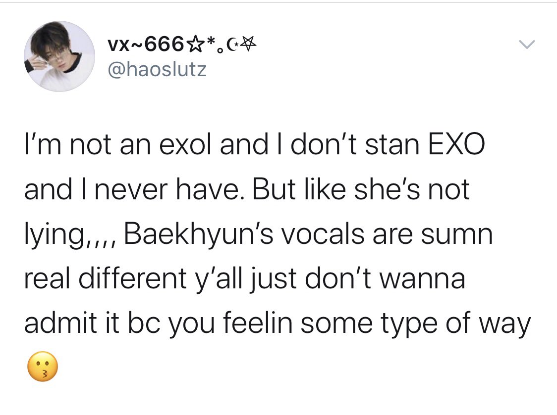 kpop stan twt appreciating baekhyun; a satisfying thread ♡