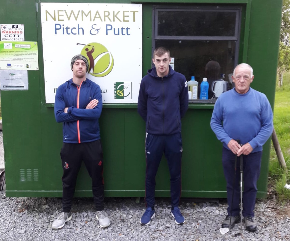 Wednesday 15th July Winners as Follows:

Trevor Murphy, Darren O'Keeffe and Jimmy O'Sullivan with a Nett Score of 30 ⅔ 's #3ballscramble

Congratulations Guys and great shooting by all who played 👏👏👏

Next competition will be on Saturday 18th July at 7:00pm.
#pitchandputt