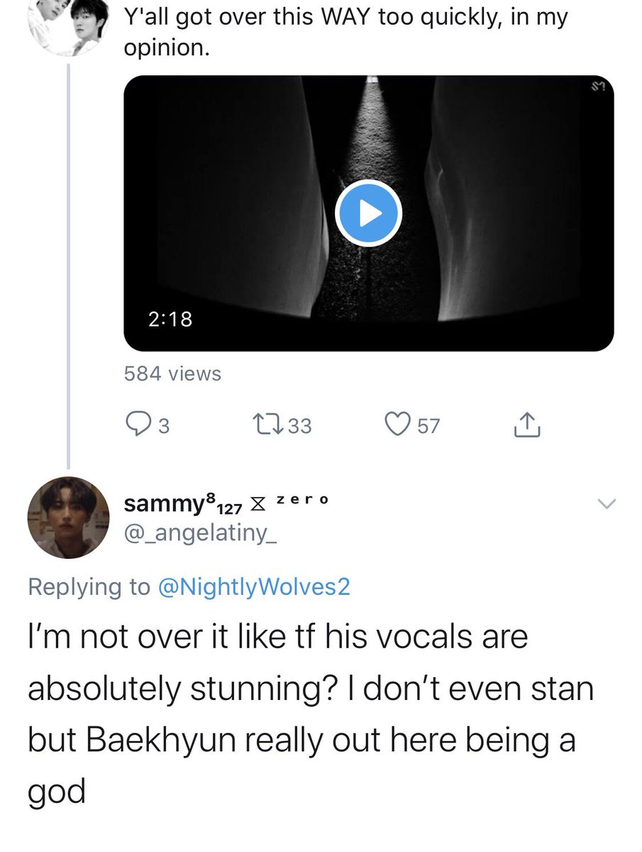 kpop stan twt appreciating baekhyun; a satisfying thread ♡