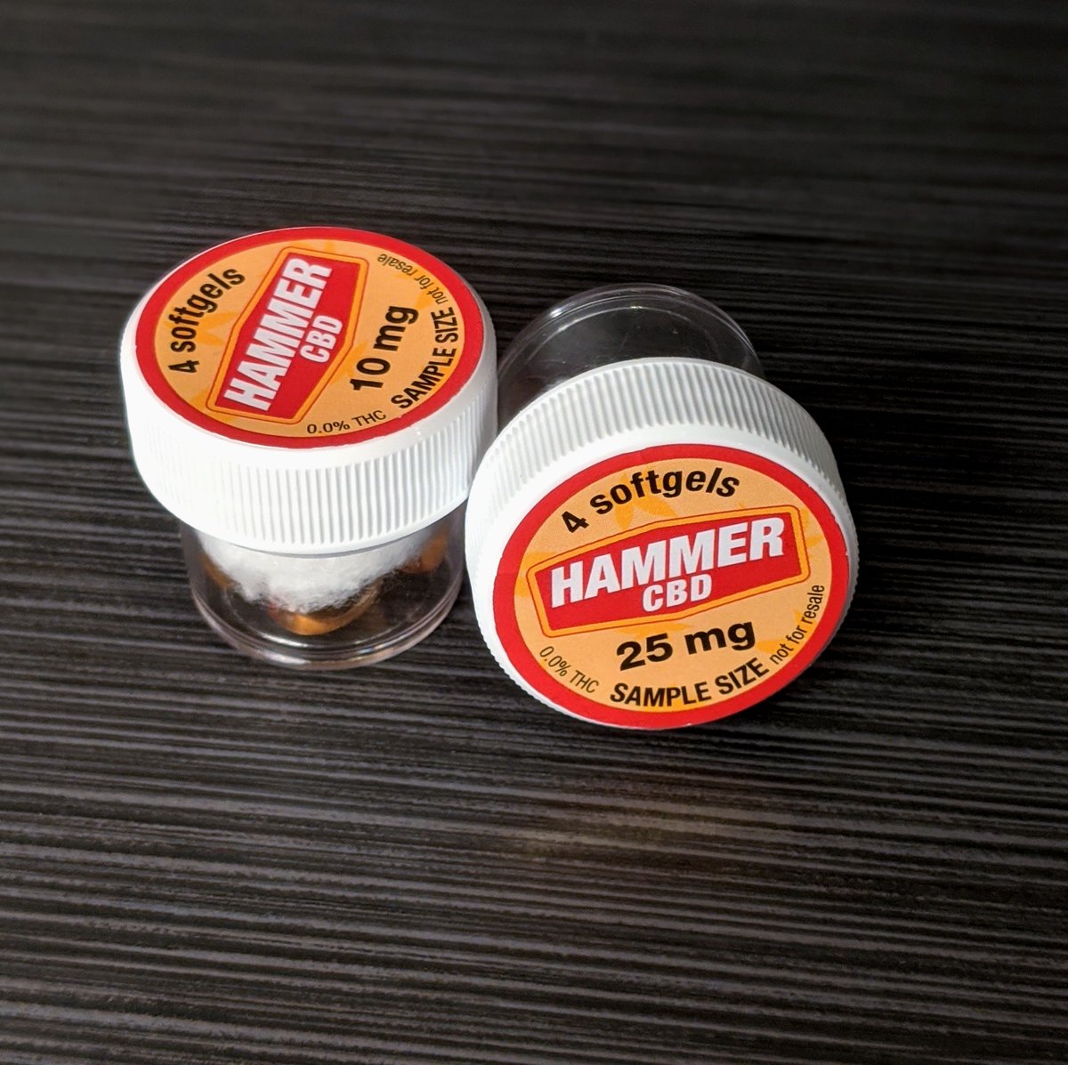 hammernutrition's tweet photo. CBD Samplers are finally here!
.
You asked, We Delivered - our trial size #HammerCBD is a week long trial of our CBD softgels, so you can find out which dosage works best for you.
Check out more details on our site under "Hammer CBD"
#workhardrecoverhard https://t.co/n5dPAFHNik