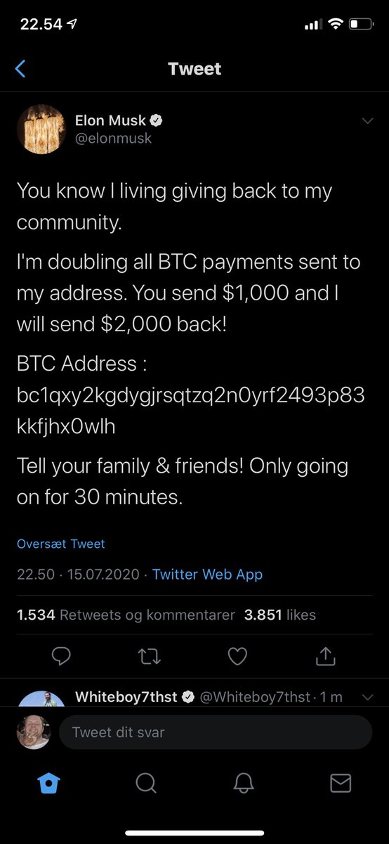 daniel_from's tweet image. Vildt... @Apple @elonmusk og @BillGates blev alle hacket på samme tid... Endnu mere vildt at folk hopper på det...