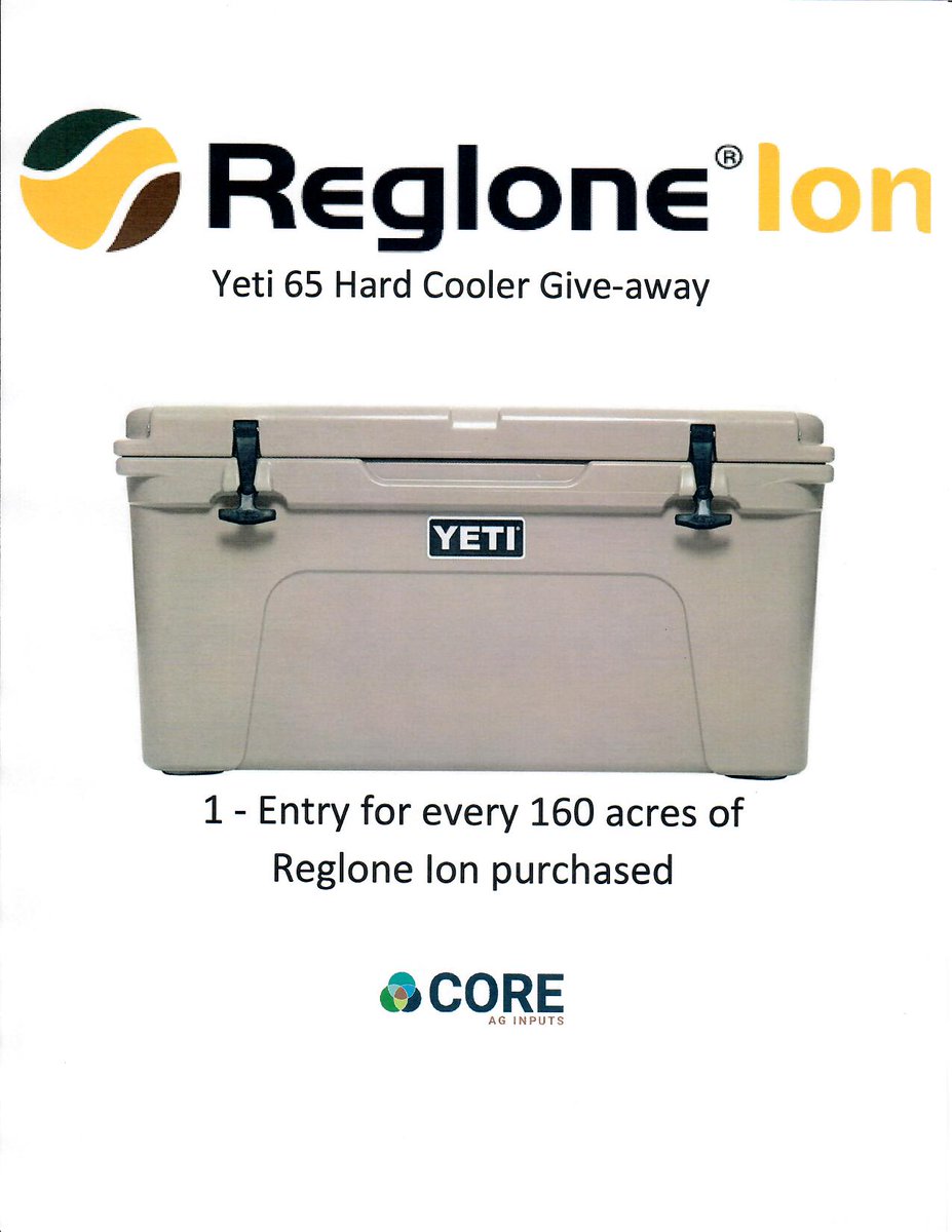 Don't miss out on a chance to win this Reglone Ion Yeti 65 Cooler, with double entries being earned if booked prior to July 31st